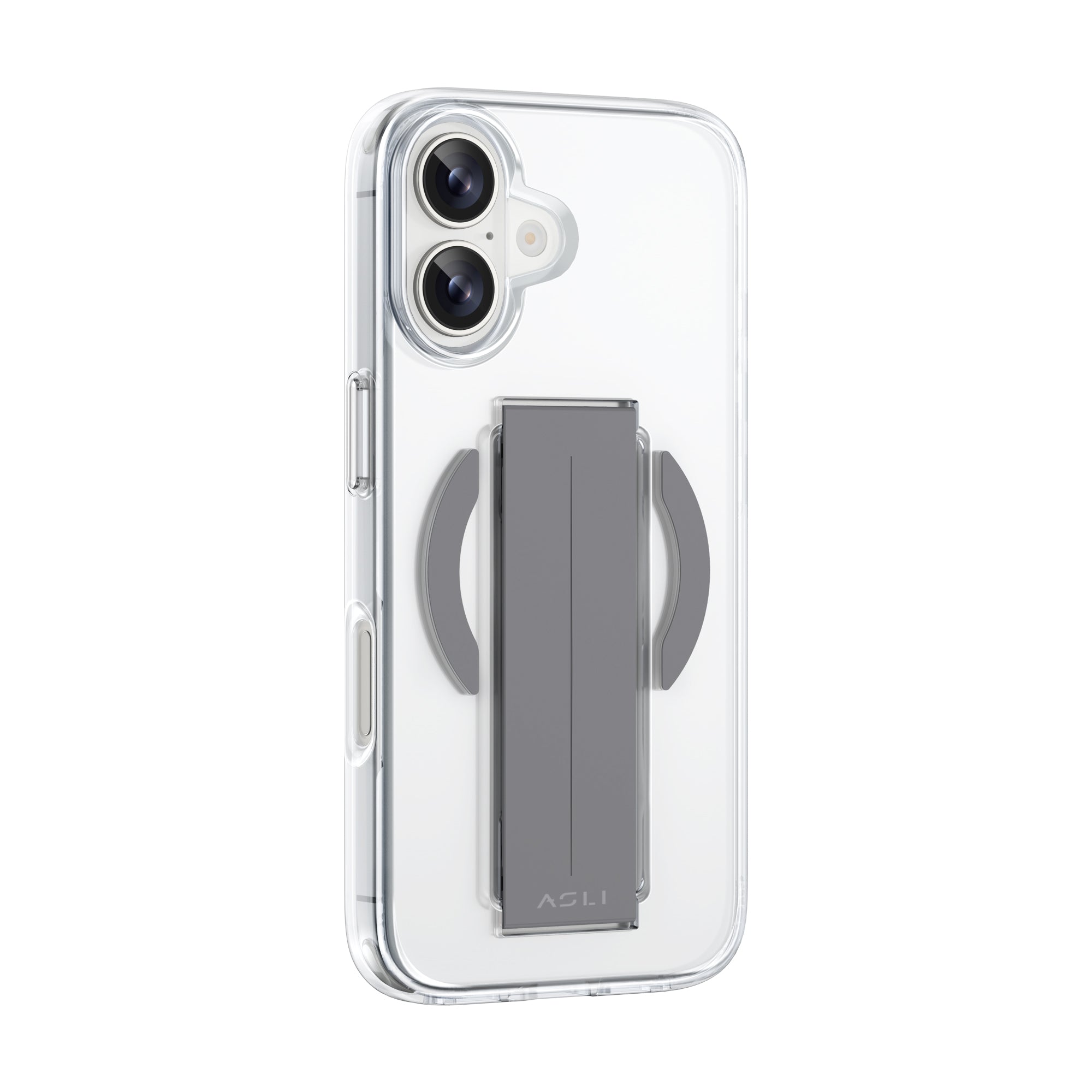 Asli Global iPhone 16 Silicone Grip & MagSafe Case | Titanium Asli Global iPhone 16 Silicone Grip & MagSafe Case | Titanium